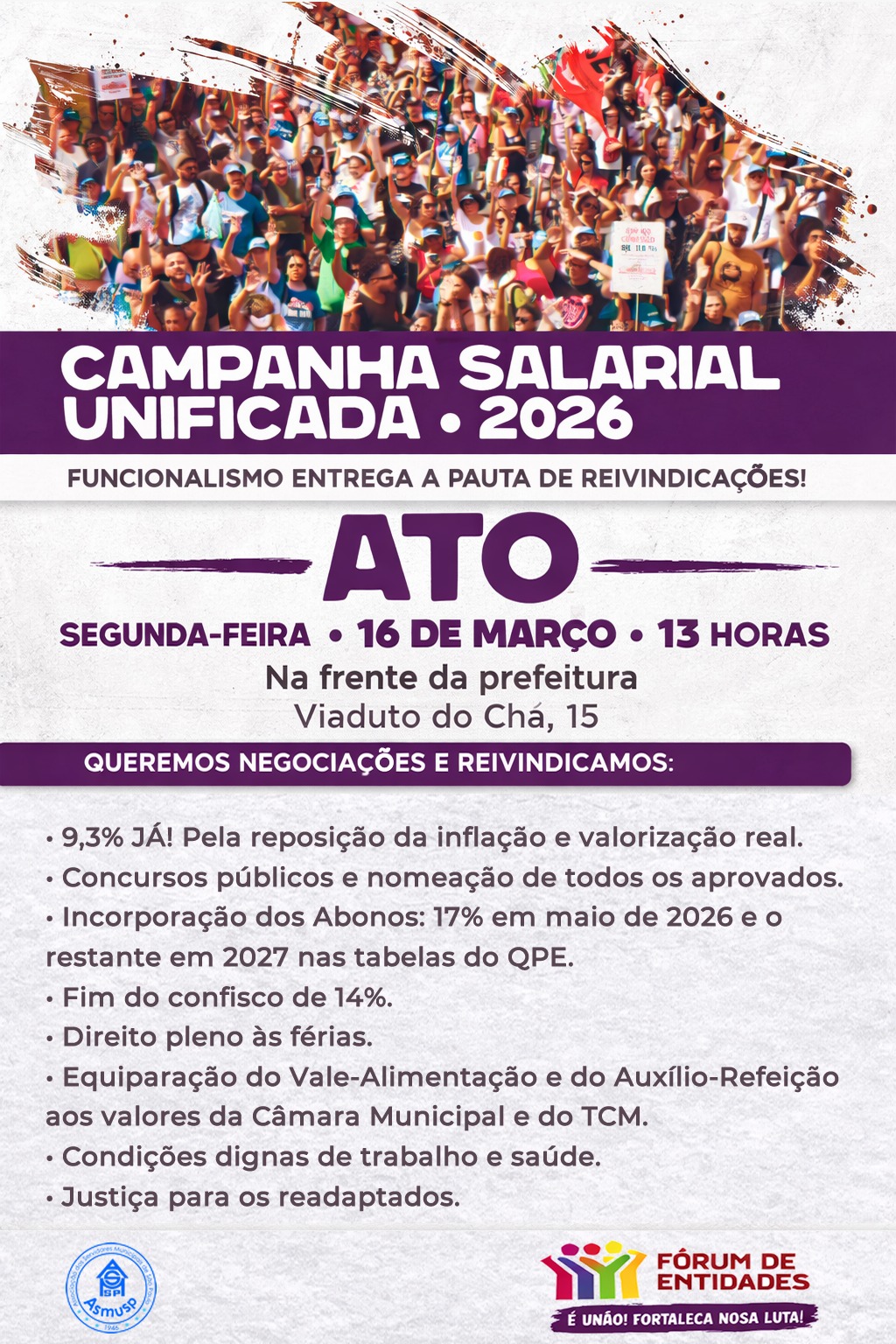 CAMPANHA SALARIAL UNIFICADA - 2026 